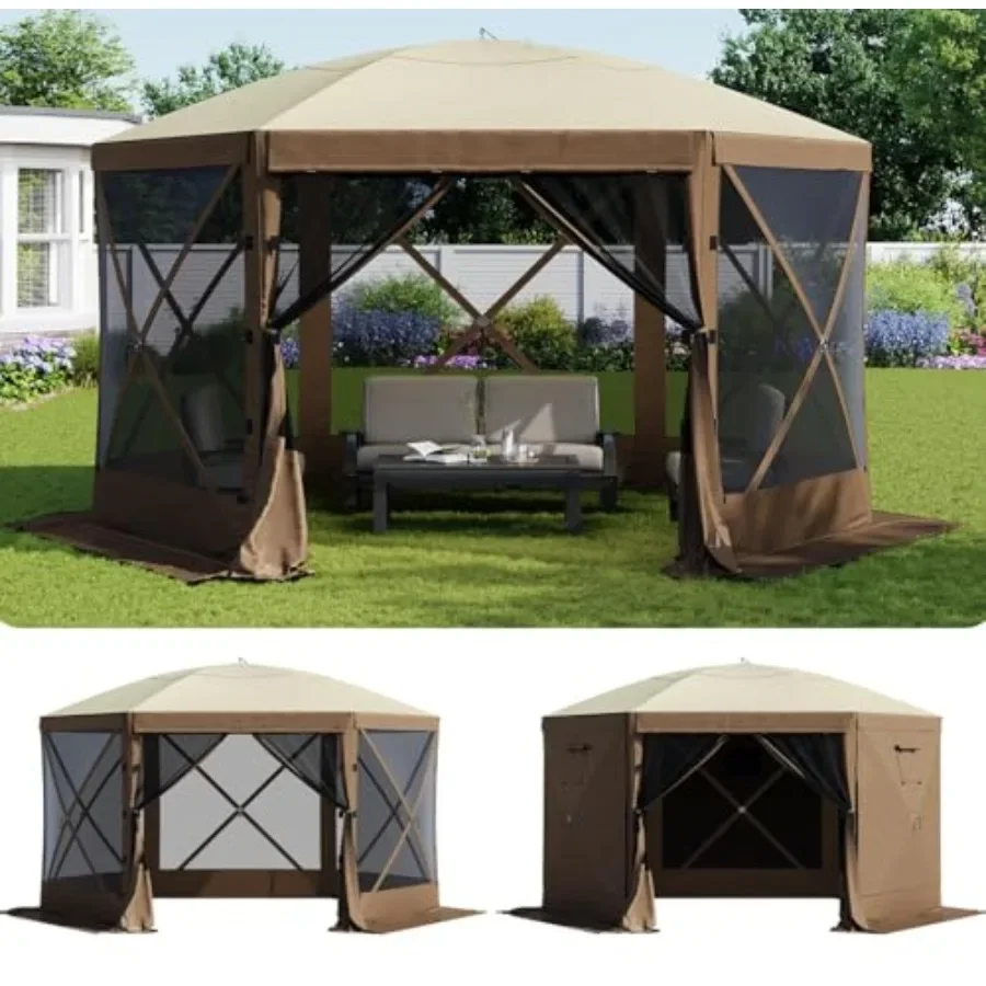 Gazebo Pop Up - Pop Up Tent 6-Sided Pop-up Gazebo