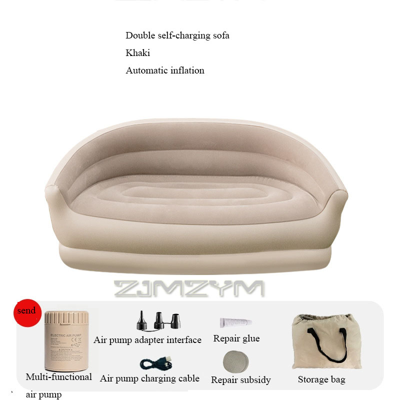 Automatic Inflatable Lazy Sofa - Outdoor Furniture Lounge Chair recension och pris