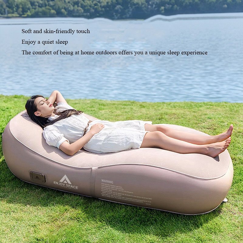 Automatic Inflatable Lazy Sofa - Outdoor Furniture Lounge Chair recension och pris