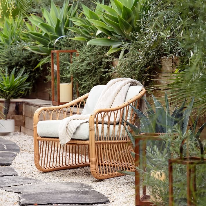 Rattan Lounge Chair Sofa Singl - Outdoor Furniture Lounge Chair recension och pris