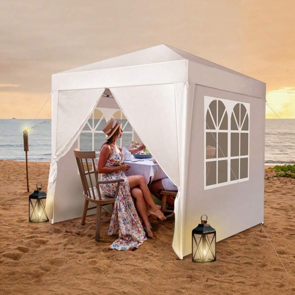 6.5x6.5 ft Pop Up Canopy Tent  - Gazebo Pop Up recension och pris