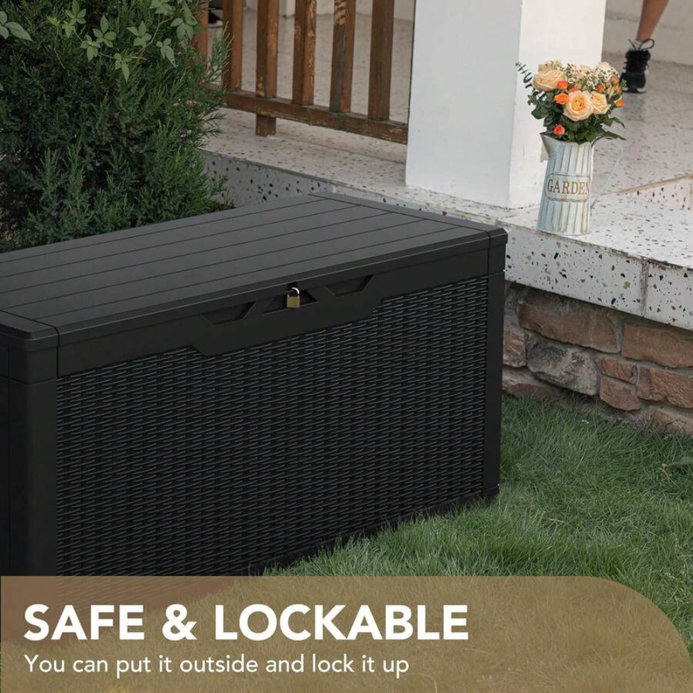 Large Lockable Outdoor Storage - Outdoor Furniture Cushion recension och pris