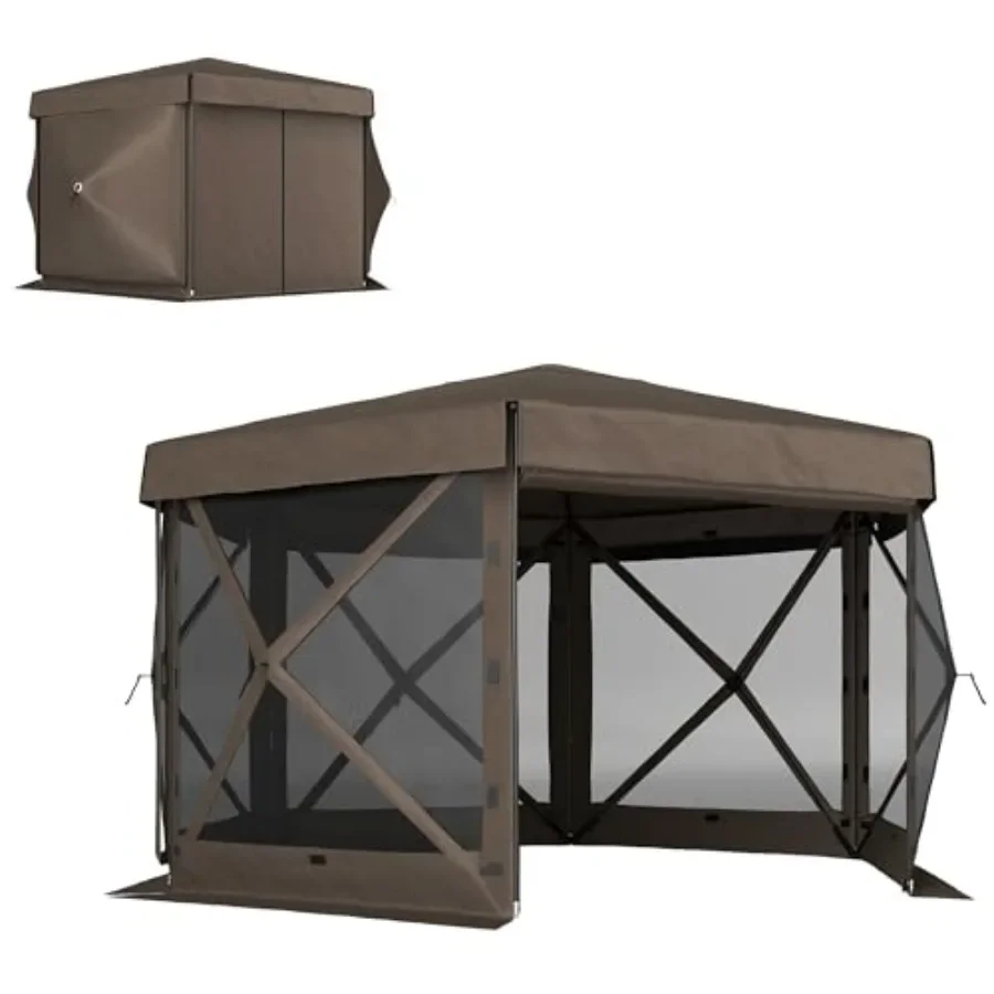 12' x 12' Hexagonal Pop Up Gaz - Gazebo Pop Up recension och pris