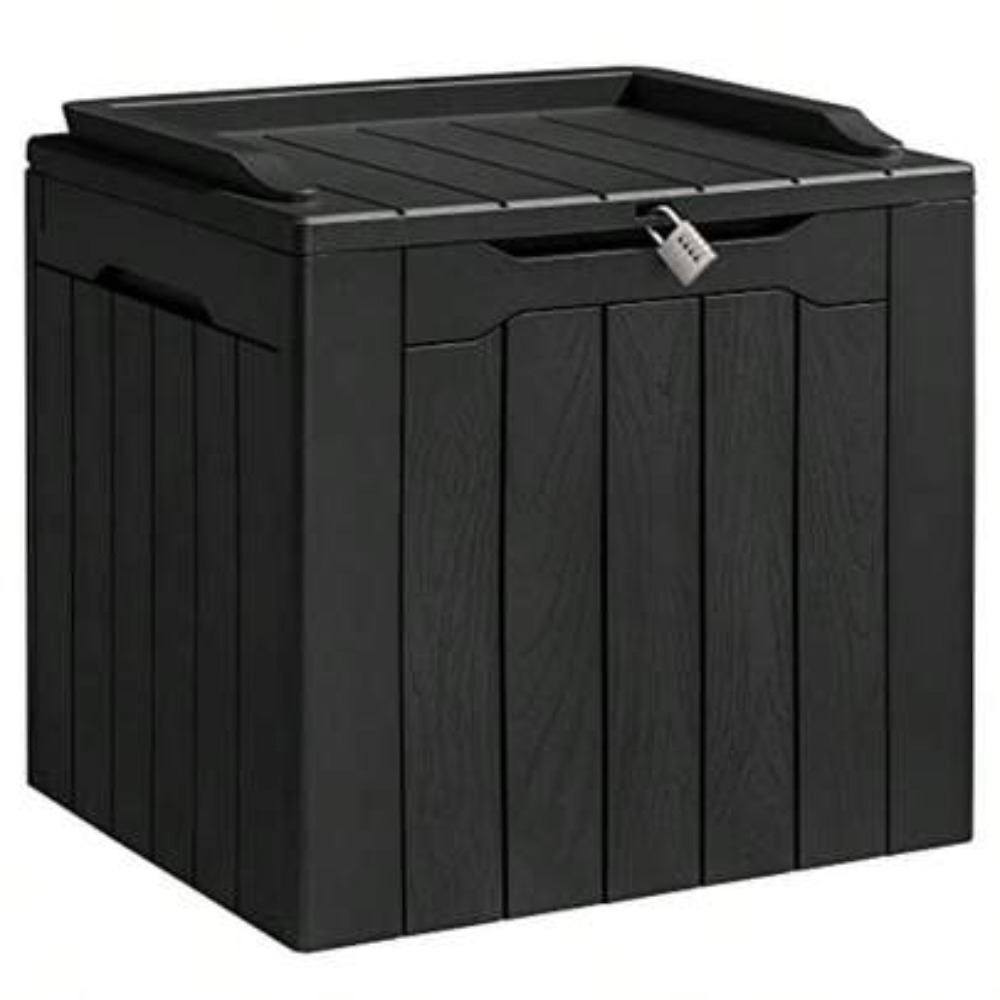31 Gallon Resin Deck Box Water - Outdoor Furniture Cushion recension och pris