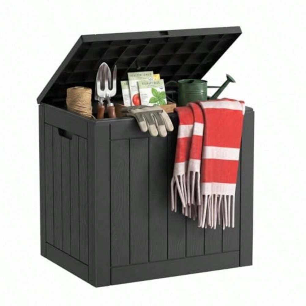 Outdoor Storage Box Resin Wate - Outdoor Furniture Cushion recension och pris