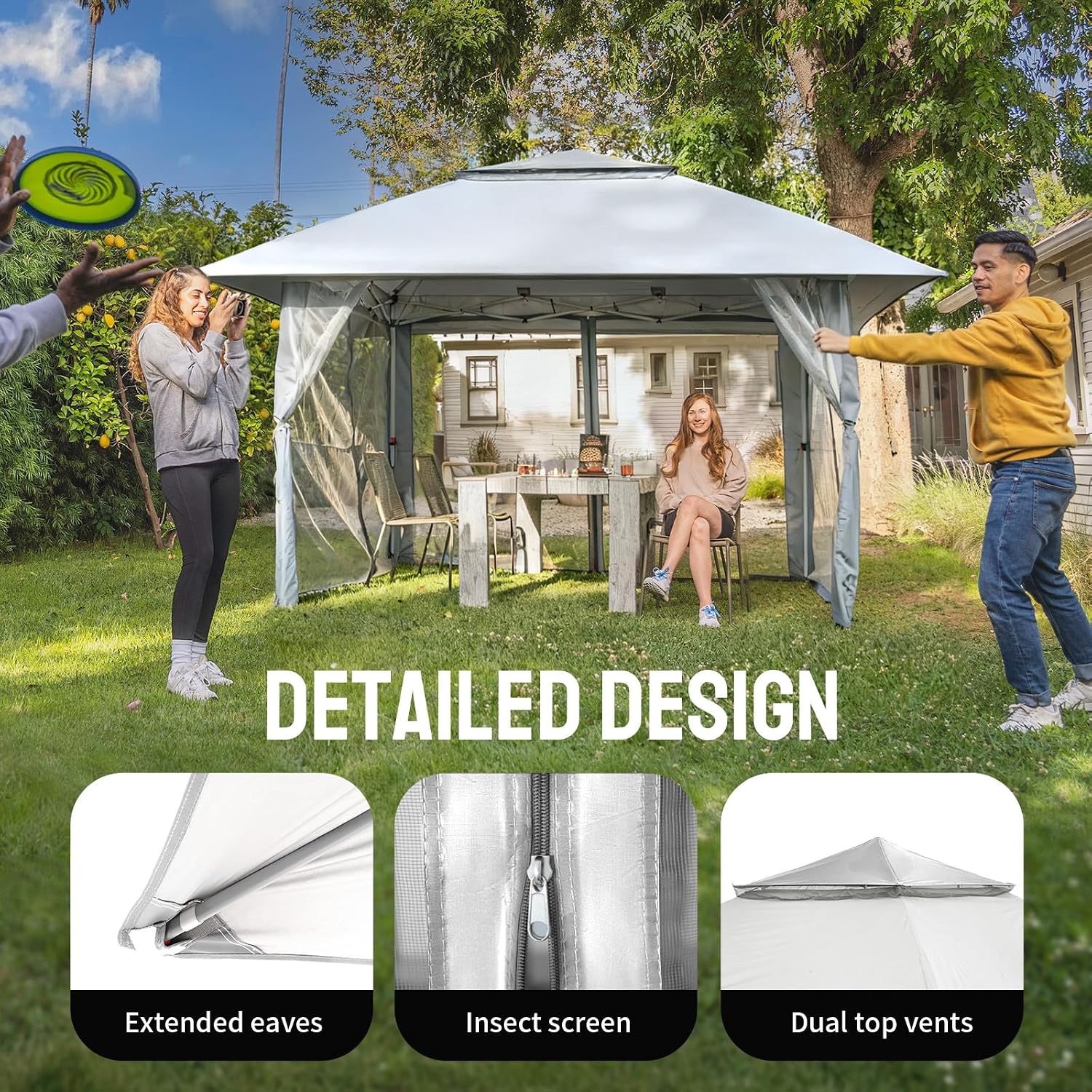 Pop Up Gazebo Outdoor Canopy T - Gazebo Pop Up recension och pris