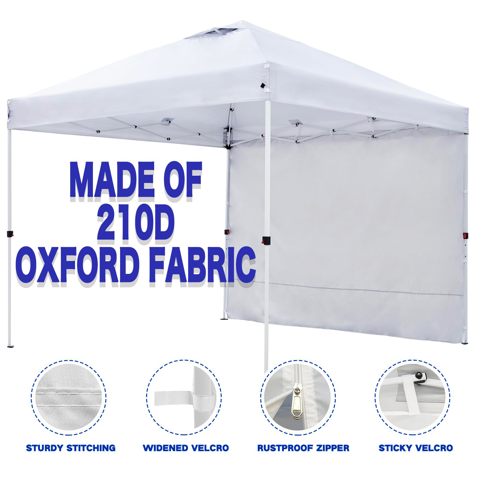 Canopy Sunwall Sidewall Gazebo - Gazebo Pop Up recension och pris