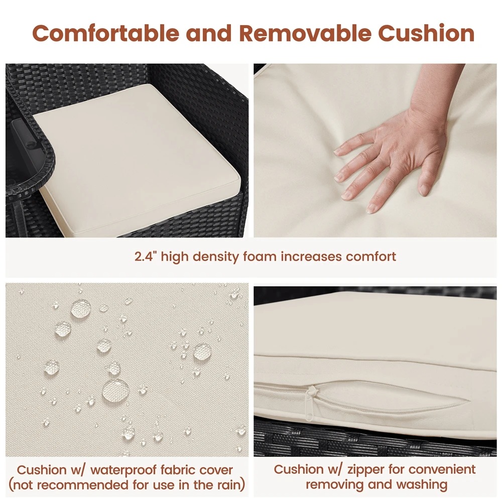 Premium Outdoor Double Chair 2 - Outdoor Furniture Cushion recension och pris