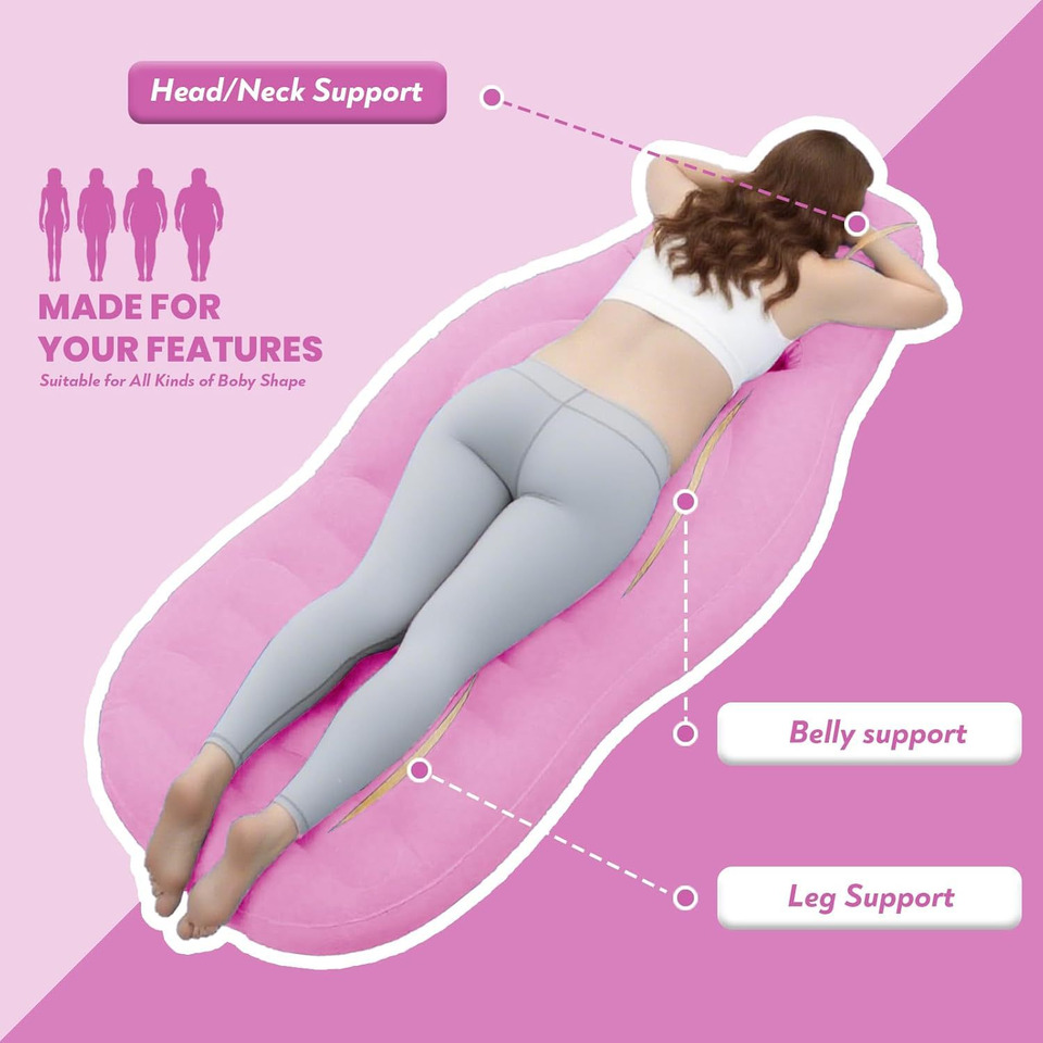 Inflatable Pregnancy Pillow Yo - Outdoor Furniture Cushion recension och pris