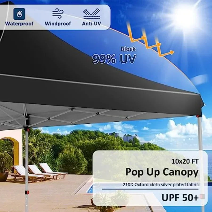 Pop Up  Tent 6 Removable Sidew - Gazebo Pop Up recension och pris