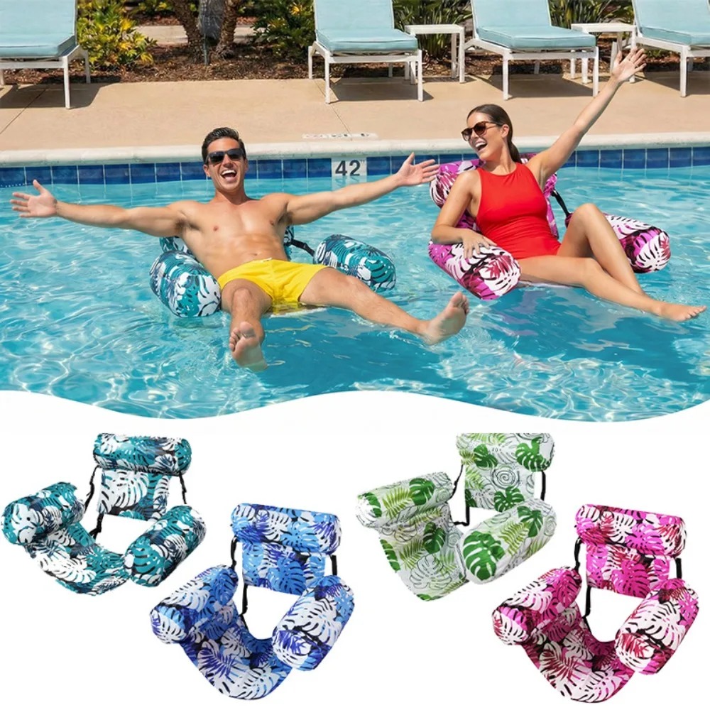 Heavy Duty Blow Up Pool Chair  - Outdoor Furniture Lounge Chair recension och pris