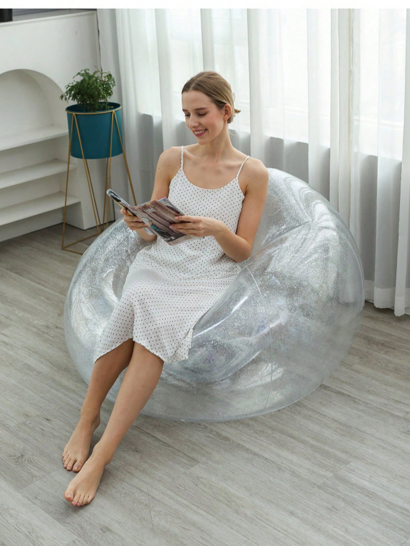 1pcs PVC Inflatable Lounge Cha - Outdoor Furniture Lounge Chair recension och pris