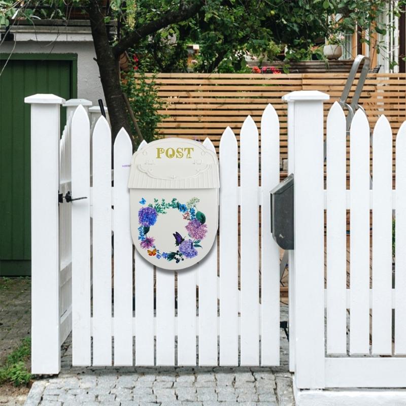 Garden Iron Mailbox Wall Decor - Outdoor Furniture Warehouse recension och pris