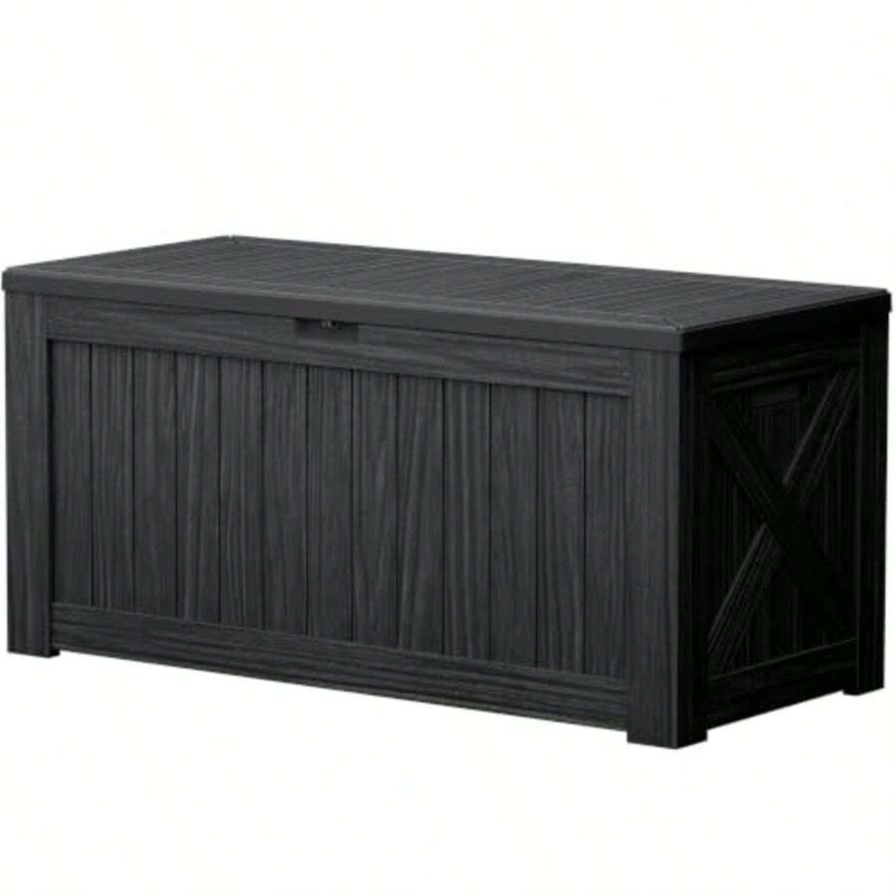 120 Gallon Deck Box Outdoor St - Outdoor Furniture Cushion recension och pris