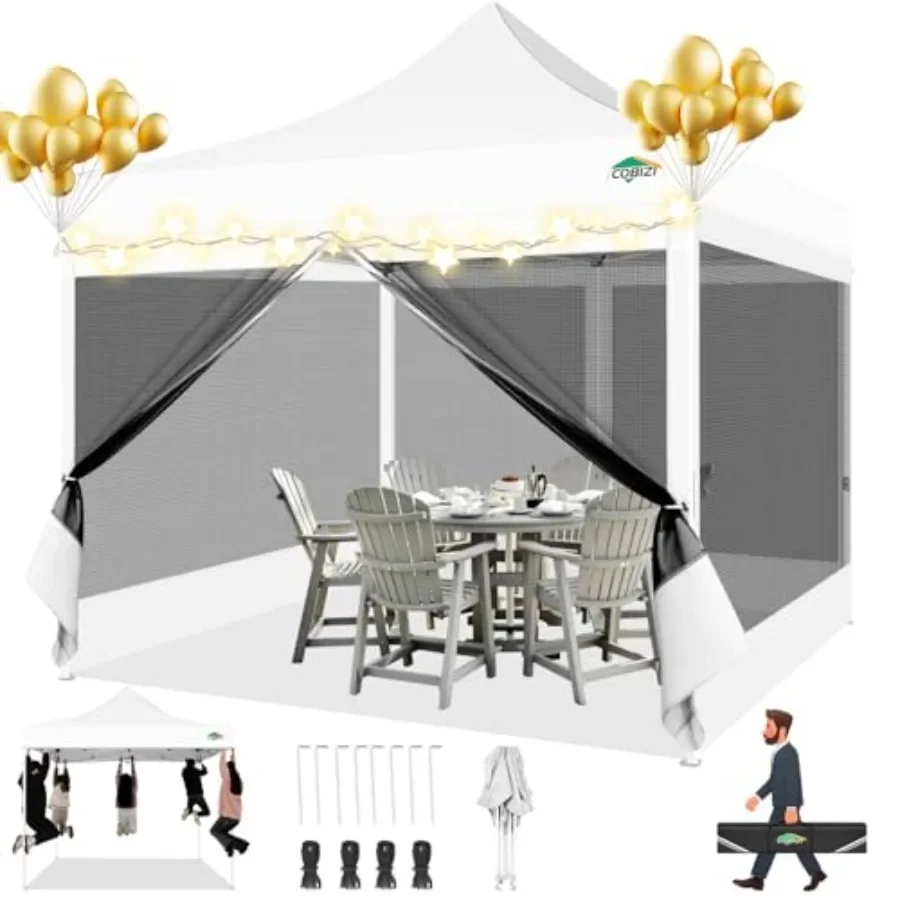 10x10 Pop up Gazebos with 4 Mo - Gazebo Pop Up recension och pris