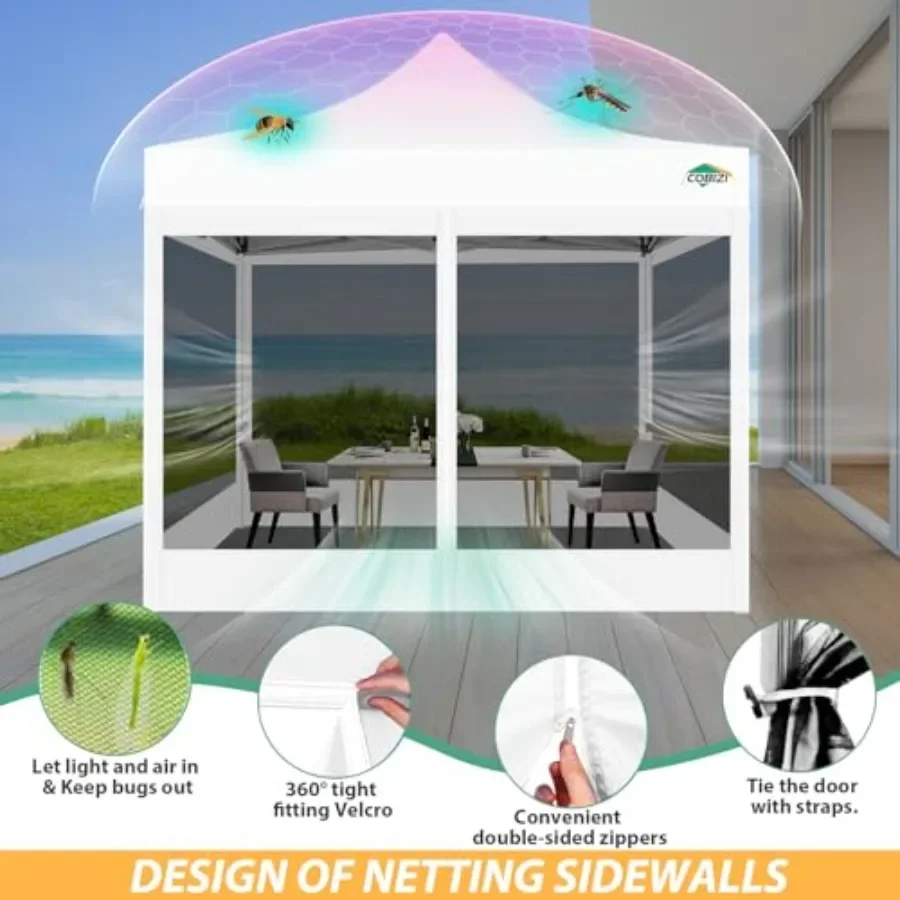 10x10 Pop up Gazebos with 4 Mo - Gazebo Pop Up recension och pris