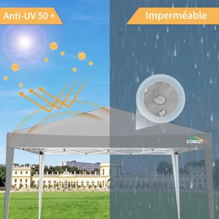 10x10 Pop Up  Tent Without Sid - Gazebo Pop Up recension och pris