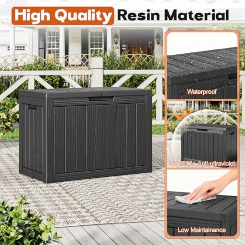 50 Gallon Outdoor Storage Box  - Outdoor Furniture Cushion recension och pris